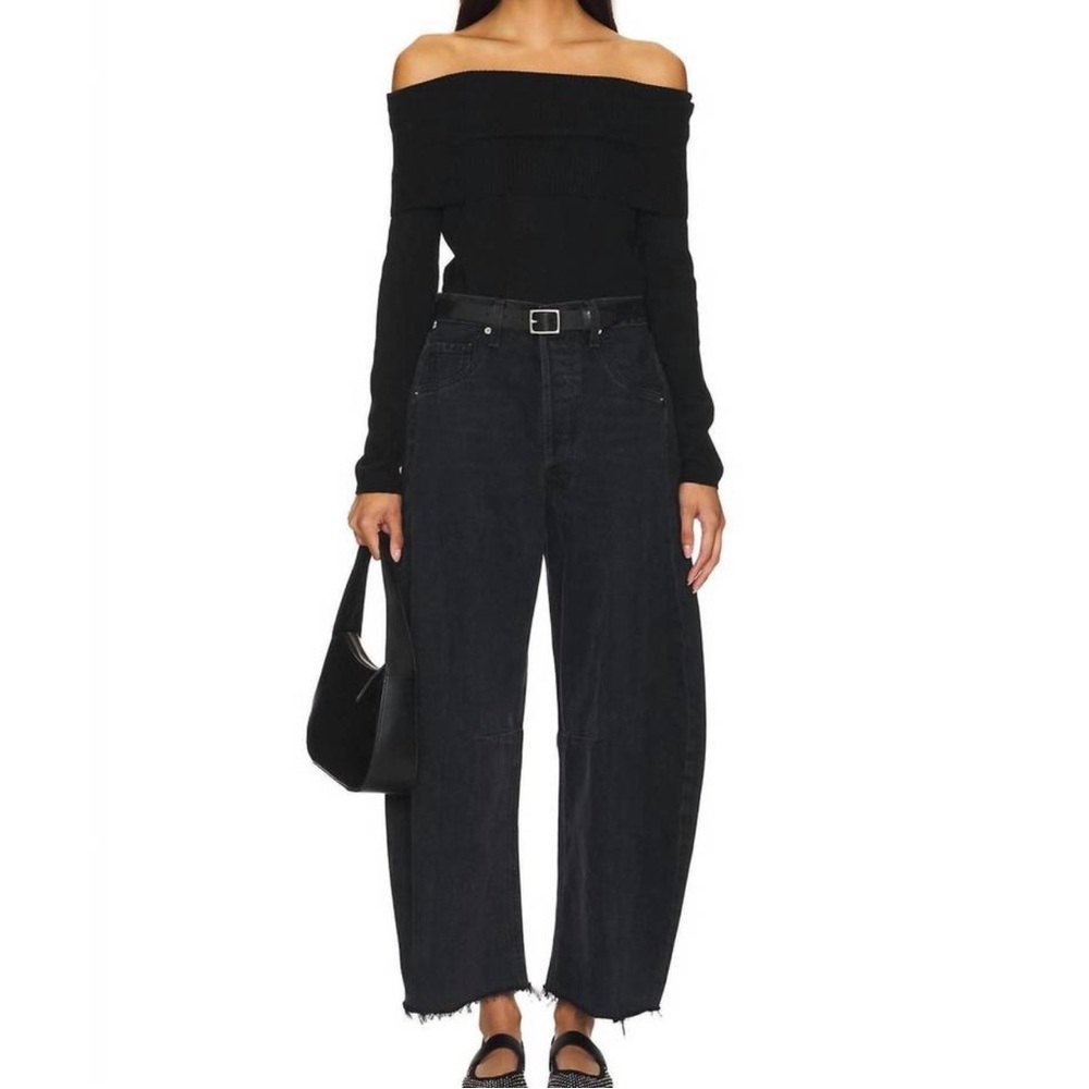 Citizens Of Humanity Pieced Horseshoe Jean in Stout - Picture 5 of 14